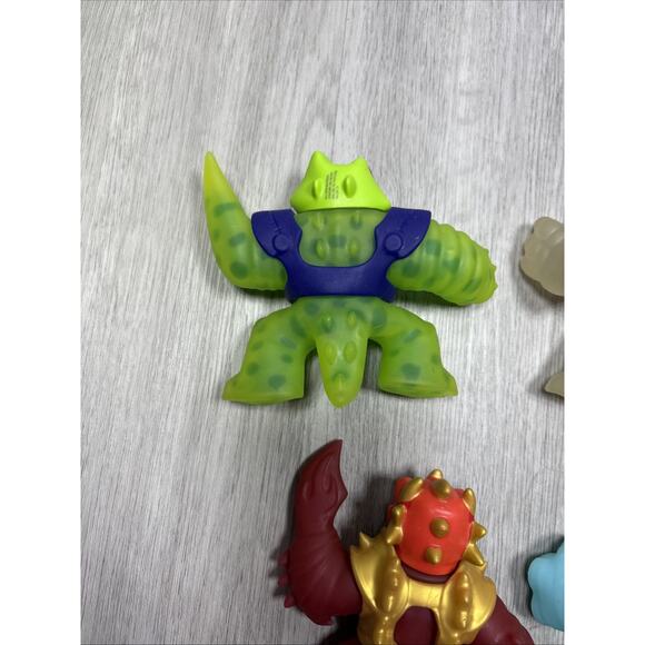 Heroes of Goo Jit Zu All Stars Pack: Blazagon, Rock Jaw, Tyro, Smashadon Figures - Picture 7 of 10